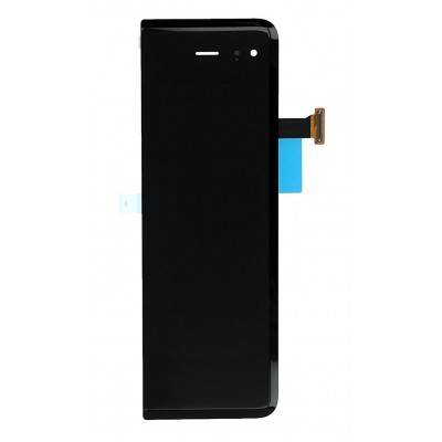 Lcd With Touch Screen For Samsung Galaxy Fold 5g Black By - Maxbhi Com
