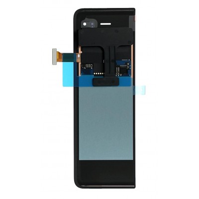 Lcd With Touch Screen For Samsung Galaxy Fold 5g Black By - Maxbhi Com