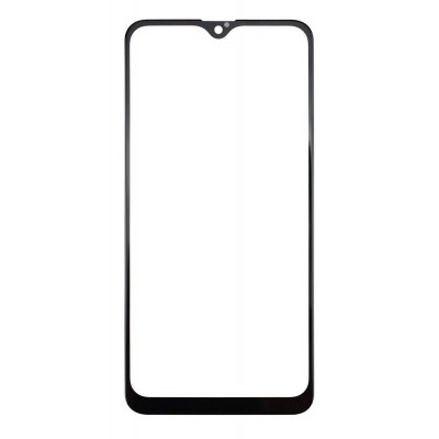 Replacement Front Glass For Samsung Galaxy M01s Black By - Maxbhi Com