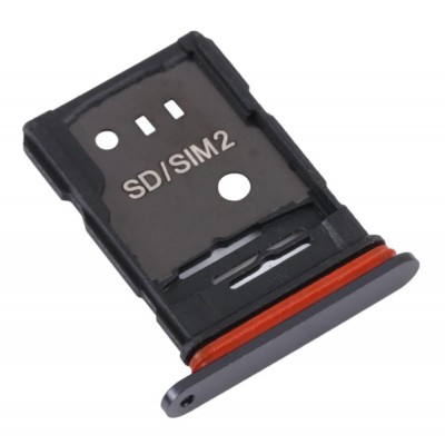 Sim Card Holder Tray For Tcl 10 Pro Black - Maxbhi Com