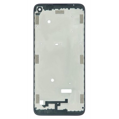 Lcd Frame Middle Chassis For Motorola Moto G8 White By - Maxbhi Com