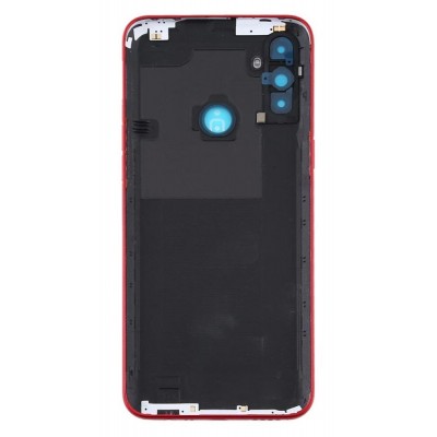 Back Panel Cover For Realme C3 3 Cameras Red - Maxbhi Com