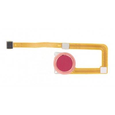 Fingerprint Sensor Flex Cable For Lg K51s Red By - Maxbhi Com