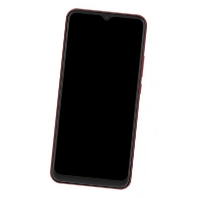 Lcd Frame Middle Chassis For Lava Blaze Nxt Red By - Maxbhi Com