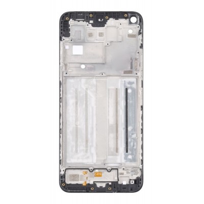 Lcd Frame Middle Chassis For Lg K61 Blue By - Maxbhi Com