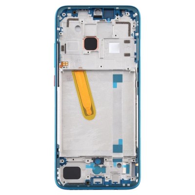 Lcd Frame Middle Chassis For Xiaomi Redmi 10x Pro 5g Blue By - Maxbhi Com