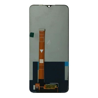 Lcd With Touch Screen For Realme C3 3 Cameras Black By - Maxbhi Com