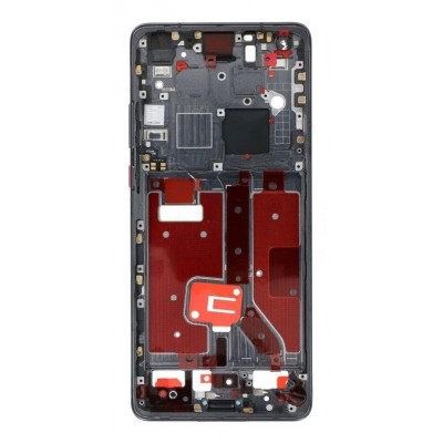 Lcd Frame Middle Chassis For Huawei Mate 40 Black By - Maxbhi Com