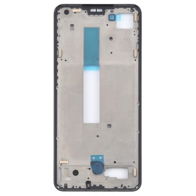 Lcd Frame Middle Chassis For Vivo X50 5g Black By - Maxbhi Com