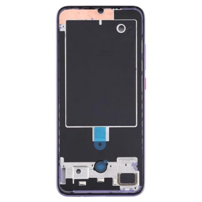 Lcd Frame Middle Chassis For Xiaomi Redmi 10x Pro 5g Black By - Maxbhi Com