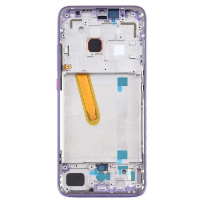 Lcd Frame Middle Chassis For Xiaomi Redmi 10x Pro 5g Purple By - Maxbhi Com