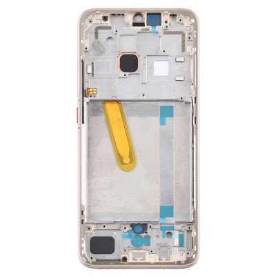 Lcd Frame Middle Chassis For Xiaomi Redmi 10x Pro 5g White By - Maxbhi Com