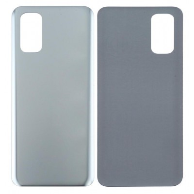 Back Panel Cover For Realme Q2 Silver - Maxbhi Com