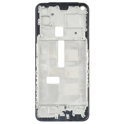 Lcd Frame Middle Chassis For Realme Q2 Silver By - Maxbhi Com