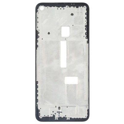 Lcd Frame Middle Chassis For Realme Q2 Silver By - Maxbhi Com