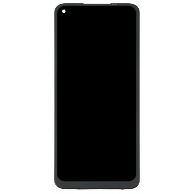 Lcd With Touch Screen For Realme Q2 Black By - Maxbhi Com