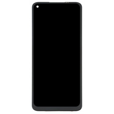 Lcd With Touch Screen For Realme Q2 Silver By - Maxbhi Com