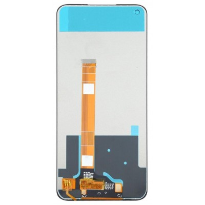Lcd With Touch Screen For Realme Q2 Silver By - Maxbhi Com