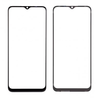 Replacement Front Glass For Realme Q2i Blue By - Maxbhi Com