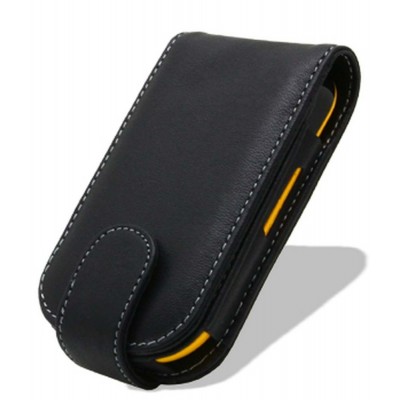 Flip Cover for Reliance Samsung Corby - Black