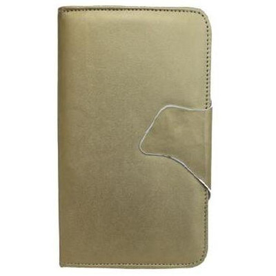 Flip Cover for Zync Z909 Plus - Golden