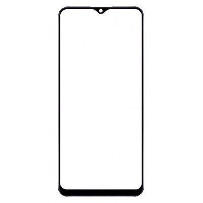 Replacement Front Glass For Gionee S12 Black By - Maxbhi Com