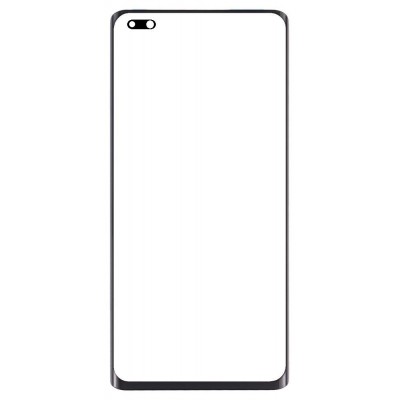 Replacement Front Glass For Huawei Mate 40 Rs Porsche Design Black By - Maxbhi Com