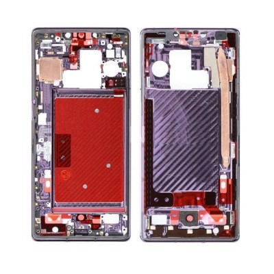 Lcd Frame Middle Chassis For Huawei Mate 30e Pro 5g Orange By - Maxbhi Com