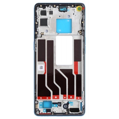 Lcd Frame Middle Chassis For Oppo Reno 5 Pro Plus 5g Blue By - Maxbhi Com