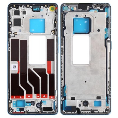 Lcd Frame Middle Chassis For Oppo Reno 5 Pro Plus 5g White By - Maxbhi Com