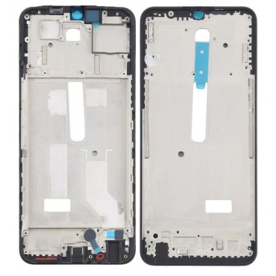 Lcd Frame Middle Chassis For Vivo Iqoo U3 Black By - Maxbhi Com