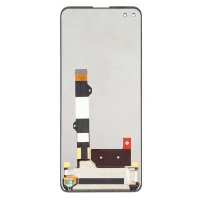 Lcd With Touch Screen For Motorola Edge S Blue By - Maxbhi Com