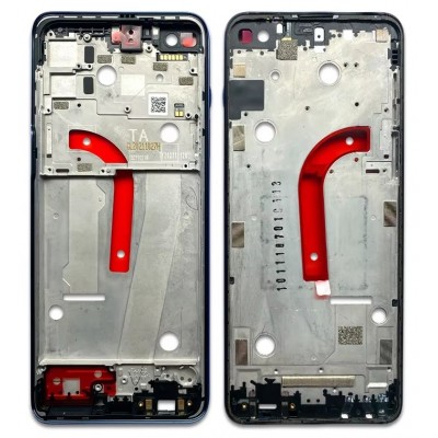 Lcd Frame Middle Chassis For Motorola Edge S Blue By - Maxbhi Com