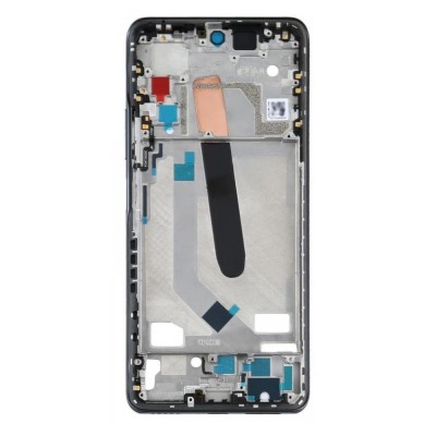 Lcd Frame Middle Chassis For Xiaomi Redmi K40 Pro Plus Blue By - Maxbhi Com