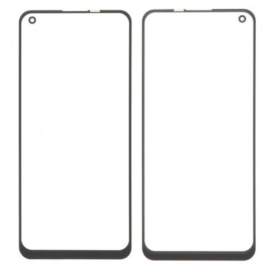 Replacement Front Glass For Oppo Reno 5 Z Blue By - Maxbhi Com