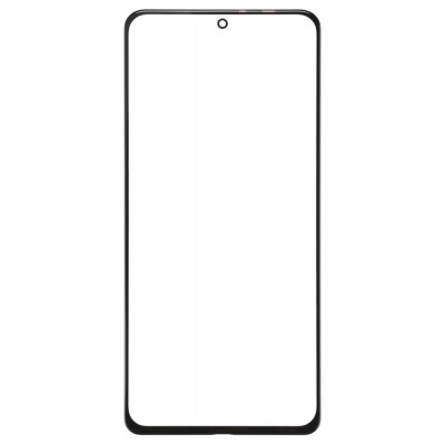 Replacement Front Glass For Xiaomi Black Shark 4 Black By - Maxbhi Com