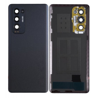 Back Panel Cover For Oppo Find X3 Neo Black - Maxbhi Com