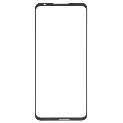 Replacement Front Glass For Zte Nubia Red Magic 6 Black By - Maxbhi Com