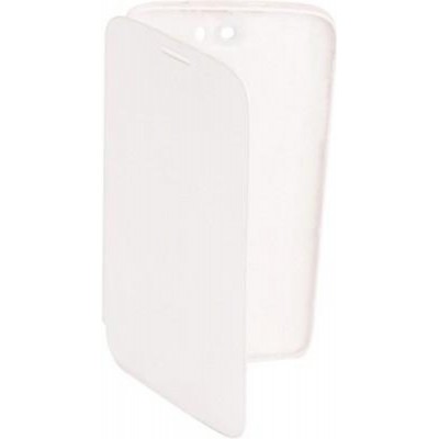 Flip Cover for Karbonn A21+ - White
