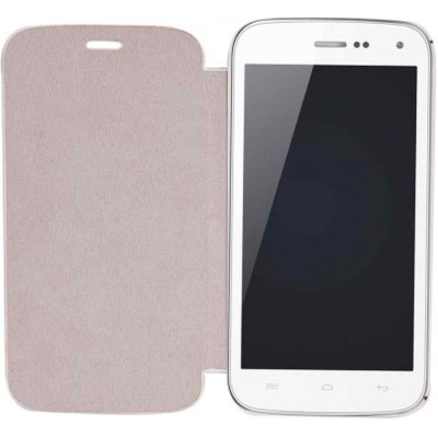 Flip Cover for Micromax Bolt A068 - White