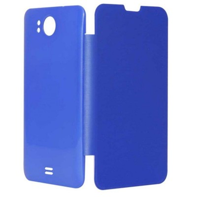 Flip Cover for Micromax Canvas Engage A091 - Blue