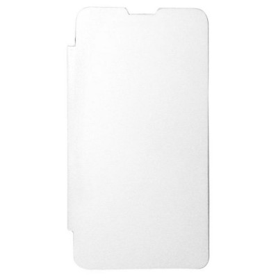 Flip Cover for Micromax Canvas Engage A091 - White
