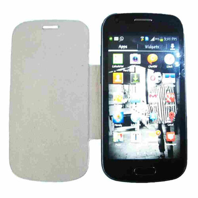 Flip Cover for Samsung Galaxy Trend Duos S7562i - White