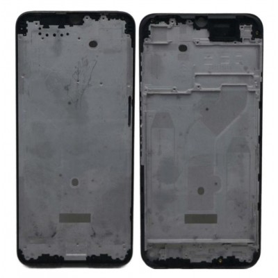 Lcd Frame Middle Chassis For Tecno Spark 7p White By - Maxbhi Com