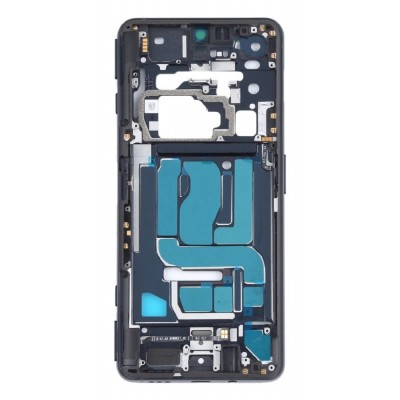 Lcd Frame Middle Chassis For Xiaomi Black Shark 4 Pro Black By - Maxbhi Com