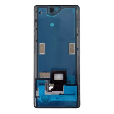 Lcd Frame Middle Chassis For Zte Axon 30 Ultra 5g Blue By - Maxbhi Com