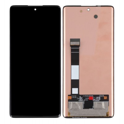 Lcd With Touch Screen For Tcl 20 Pro 5g Black By - Maxbhi Com