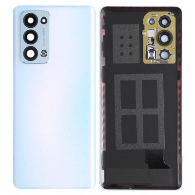 Back Panel Cover For Oppo Reno 6 Pro Plus 5g Blue - Maxbhi Com