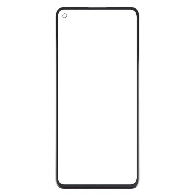 Replacement Front Glass For Realme Q3 Pro Carnival White By - Maxbhi Com