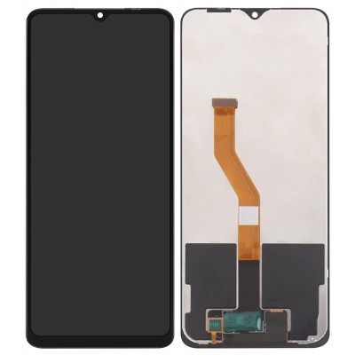 Lcd With Touch Screen For Tmobile Revvl V Plus 5g Black By - Maxbhi Com